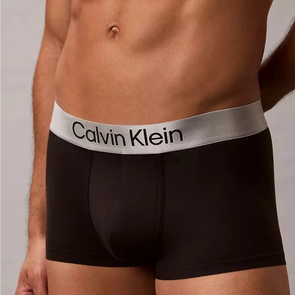 Calvin Klein Microfiber low rise  Trunk - graphic monogram stretch
